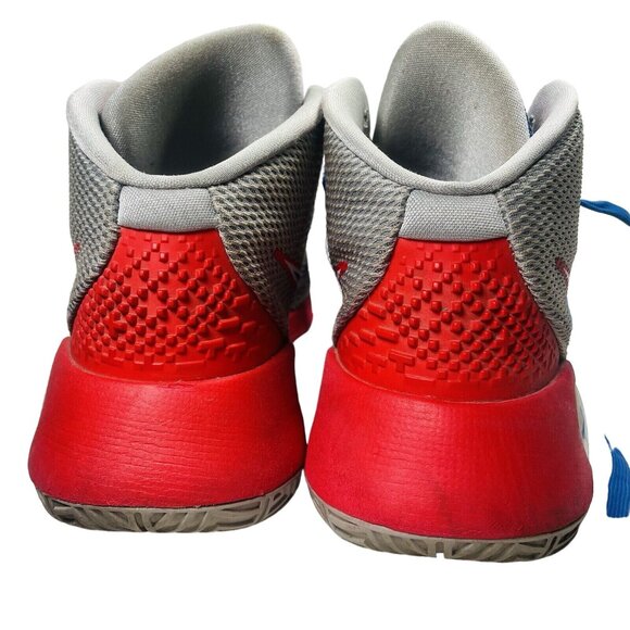 Nike KD Trey 5 III Kevin Durant Shoes Gray Red Blue 749377-046 Men’s Hi-Top - Picture 11 of 13